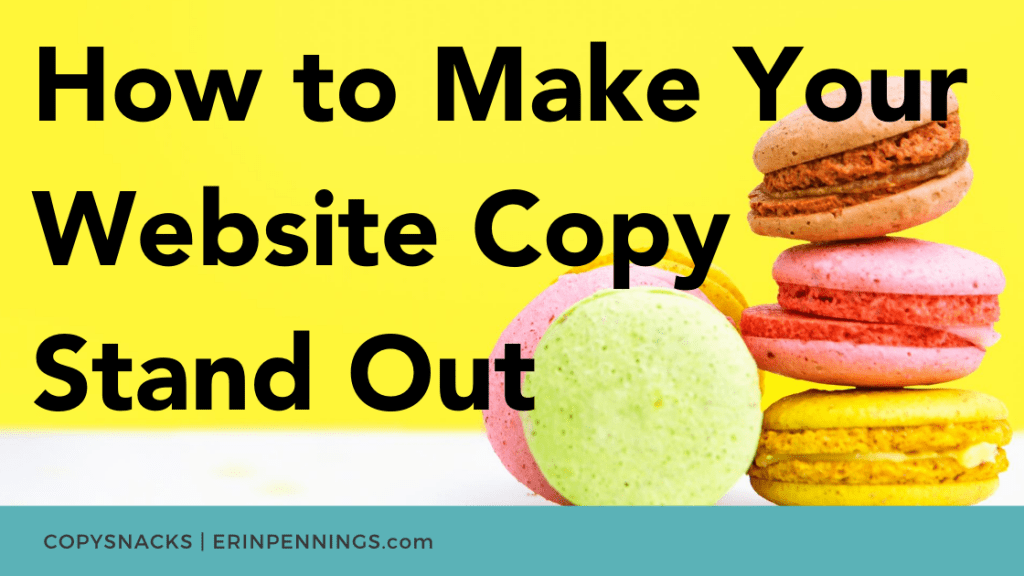 How to Make Your Website Copy Stand Out